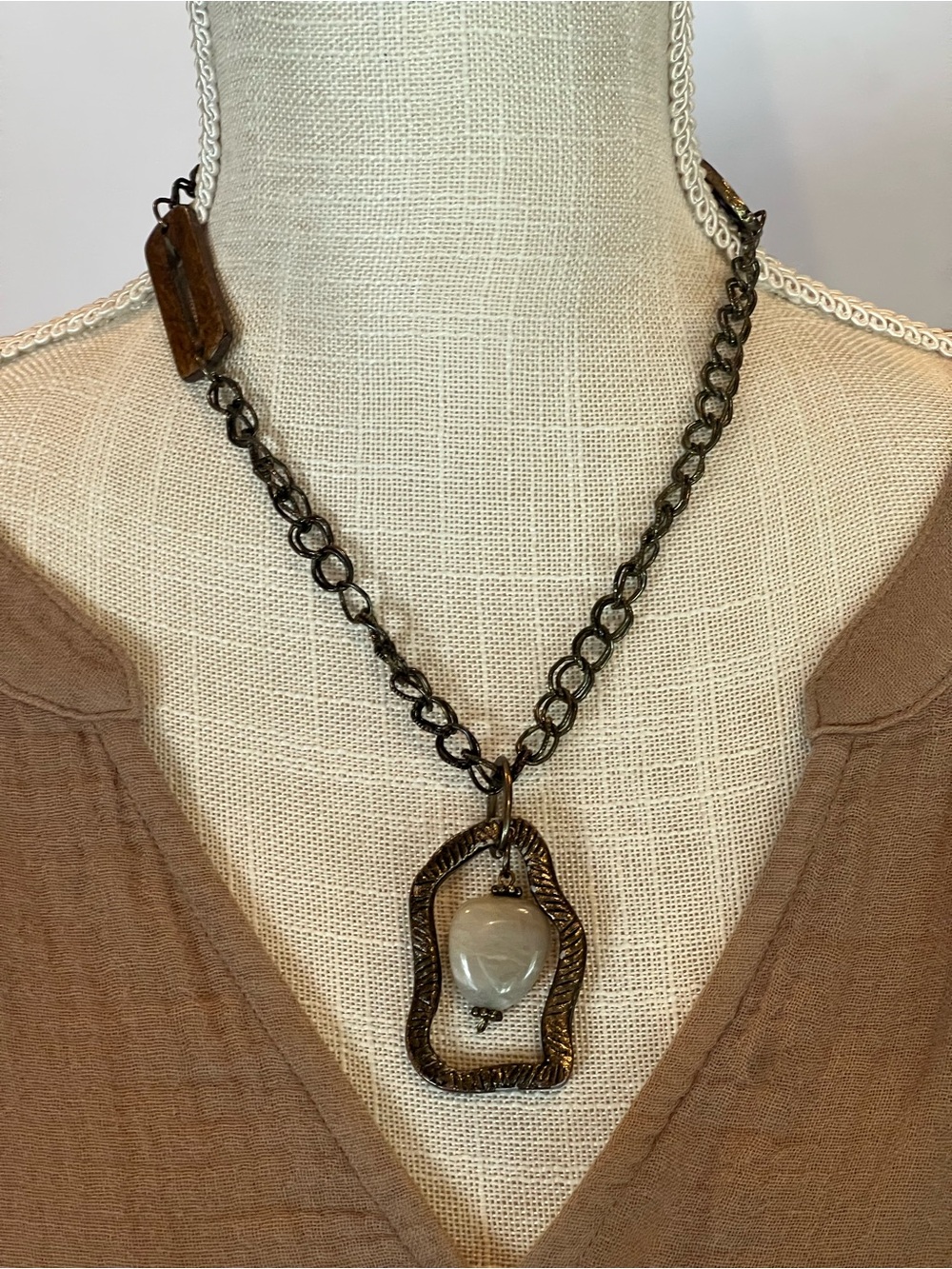 Quartz Pendant Necklace